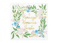 Opakowanie Serwetki Pierwsza Komunia Święta 33x33cm