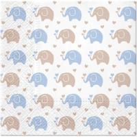 Opakowanie Serwetki Słoniki 33x33cm 20szt