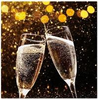 Opakowanie Serwetki Szampan 33x33cm 20szt