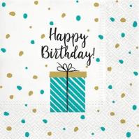 Opakowanie Serwetki Urodziny 33x33cm 20szt