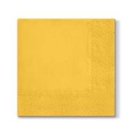 Opakowanie Serwetki Żółte 33x33cm 20szt