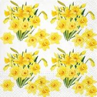 Opakowanie Serwetki Żonkile 33x33cm 20szt