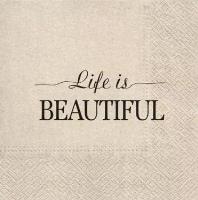 Opakowanie Serwetki Życie jest piękne 33cmx33cm 20szt