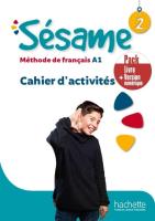 Sesame 2 A1 ćwiczenia + audio. Autor: Denisot Hugues. SmakLiter.pl Okładka książki Sesame 2 A1 ćwiczenia + audio
