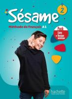 Sesame 2 A1 podręcznik + online. Autor: Denisot Hugues, Marianne Capouet. SmakLiter.pl Okładka książki Sesame 2 A1 podręcznik + online