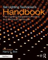 Set Lighting Technician's Handbook. Autor: Box Harry C.. SmakLiter.pl Okładka książki Set Lighting Technician's Handbook