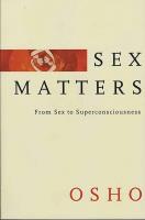 Sex Matters. Autor: Osho. SmakLiter.pl Okładka książki Sex Matters