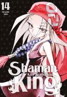 Shaman King. Tom 14. Autor: Hiroyuki Takei. SmakLiter.pl Okładka książki Shaman King. Tom 14