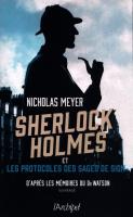 Okładka książki Sherlock Holmes et les protocoles des Sages de Sion