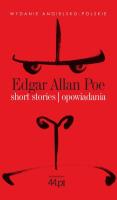 Short Stories. Opowiadania. Autor: Poe Edgar Allan. SmakLiter.pl Okładka książki Short Stories. Opowiadania