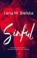 Sinful. Autor: Lena M. Bielska. SmakLiter.pl Okładka książki Sinful