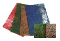 Opakowanie Sizal kolorowy z brokatem 22x33cm 4 szt MIX