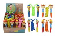 Opakowanie Skakanka drewniana - zwierzątka mix