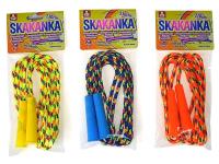 Opakowanie Skakanka sznurkowa 210cm MIX