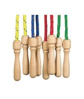 Opakowanie Skakanka z drewnianymi rączkami mix