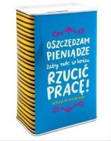 Opakowanie Skarbonka Happy - Praca