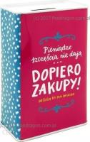 Opakowanie Skarbonka Happy - Zakupy