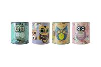 Opakowanie Skarbonka metalowa Sowa