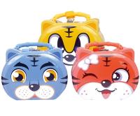 Opakowanie Skarbonka metalowa z motywem tygrysa MIX