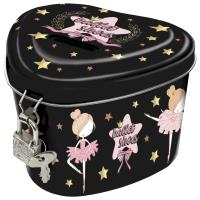 Opakowanie Skarbonka z kłódką serce Baletnica 12 DERFORM