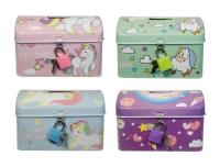 Opakowanie Skarbonka z motywem jednorożca MIX