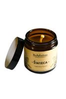 Skarby Roztocza Świeca z wosku pszczelego 120ml. Producent: Skarby Roztocza. SmakLiter.pl Zdjęcie produktu Skarby Roztocza Świeca z wosku pszczelego 120ml