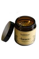 Skarby Roztocza Świeca z wosku pszczelego z wrzosem 120ml. Producent: Skarby Roztocza. SmakLiter.pl Zdjęcie produktu Skarby Roztocza Świeca z wosku pszczelego z wrzosem 120ml