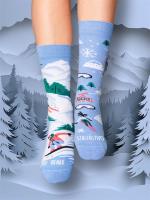 Skarpety białe szaleństwo 36-40. Wydawca: Nadwyraz. SmakLiter.pl Opakowanie Skarpety białe szaleństwo 36-40