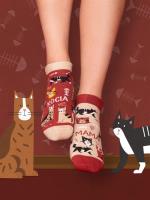 Opakowanie Skarpety stopki Kocia mama 35-38