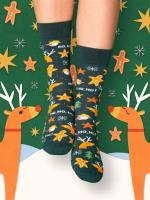 Opakowanie Skarpety świąteczne / PIERNIKI / 39-42