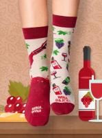 Okładka książki Skarpety wino 41-46