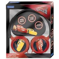 Składane słuchawki przewodowe stereo Disney Cars z głośnością bezpieczną dla dzieci Lexibook HP010DC. Wydawca: Lexibook. SmakLiter.pl Opakowanie Składane słuchawki przewodowe stereo Disney Cars z głośnością bezpieczną dla dzieci Lexibook HP010DC