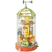 Opakowanie Składany Model LED w Akrylowej Tubie - Strych