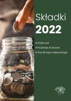 Okładka książki Składki 2022