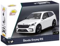 Skoda Enyaq RS. Wydawca: Cobi. SmakLiter.pl Opakowanie Skoda Enyaq RS