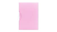 Opakowanie Skoroszyt A4 z klipsem PP pastel różowy