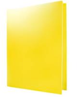 Skoroszyt PP A4 żółty. Wydawca: TETIS. SmakLiter.pl Opakowanie Skoroszyt PP A4 żółty