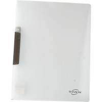 Skoroszyt z klipem A4 czarny. Wydawca: Titanum. SmakLiter.pl Opakowanie Skoroszyt z klipem A4 czarny