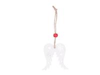 Opakowanie Skrzydła anielskie zawieszka drewniana biała 7cm