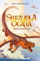 Skrzydła ognia T.1 Smocze proroctwo w.2022. Autor: Tui T. Sutherland. SmakLiter.pl Okładka książki Skrzydła ognia T.1 Smocze proroctwo w.2022