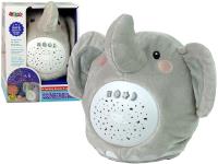 Opakowanie Słodki pluszowy słonik projektor gwiazdki melodia