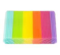 Opakowanie Słomki Jumbo pastelowe MIX 9x240mm 250szt