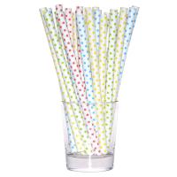 Opakowanie Słomki papierowe jumbo 10mm 8 szt