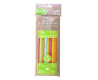 Opakowanie Słomki wielokrotnego użytku 17szt + szczoteczka