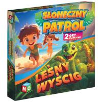 Słoneczny patrol/Leśny wyścig 2w1. Wydawca: MULTIGRA. SmakLiter.pl Opakowanie Słoneczny patrol/Leśny wyścig 2w1