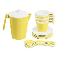 Słoneczny Poranek Serwis kawowy 19el. Wydawca: Wader. SmakLiter.pl Opakowanie Słoneczny Poranek Serwis kawowy 19el