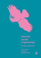 Słownik języka angielskiego. Autor: Akvilina Cicėnaitė. SmakLiter.pl Okładka książki Słownik języka angielskiego