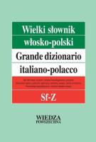 Okładka książki SLOWNIK WLOSKO-POLSKI T.4 WIELKI SF-Z- WIEDZA POWSZECHNA