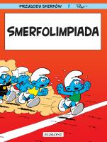 Smerfolimpiada T.11. Autor: Peyo. SmakLiter.pl Okładka książki Smerfolimpiada T.11