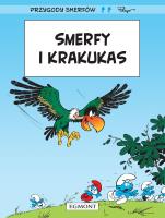 Smerfy Komiks. Smerfy i Krakukas. Autor: Maria Mosiewicz, Peyo. SmakLiter.pl Okładka książki Smerfy Komiks. Smerfy i Krakukas